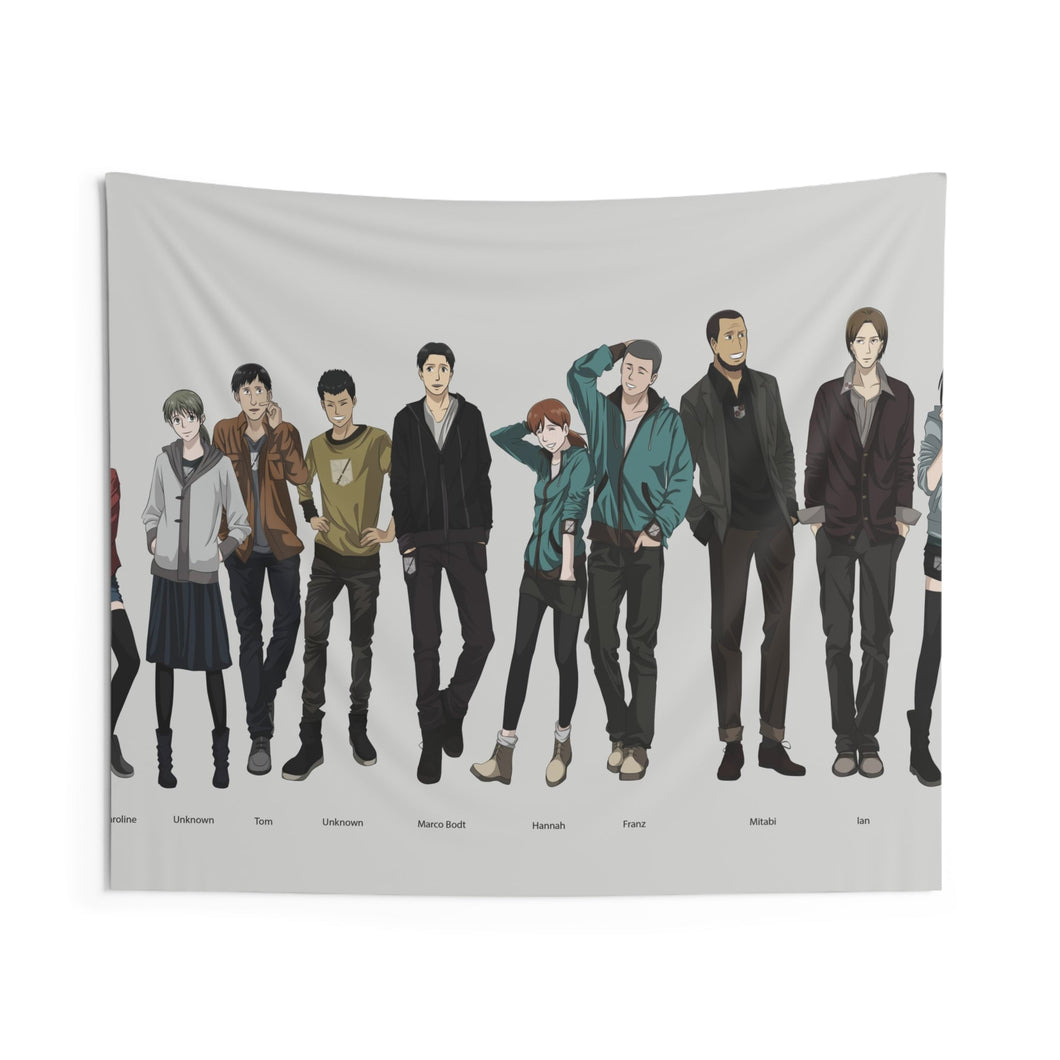 Anime Attack On Titan Indoor Wall Tapestry