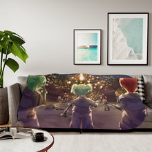 Load image into Gallery viewer, Assassination Classroom Karma Akabane, Nagisa Shiota, Kaede Kayano, Rio Nakamura Sherpa Blanket
