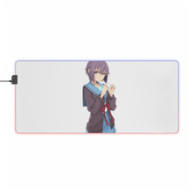 Load image into Gallery viewer, The Melancholy of Haruhi Suzumiya - Yuki Nagato RGB LED Mouse Pad (Desk Mat)
