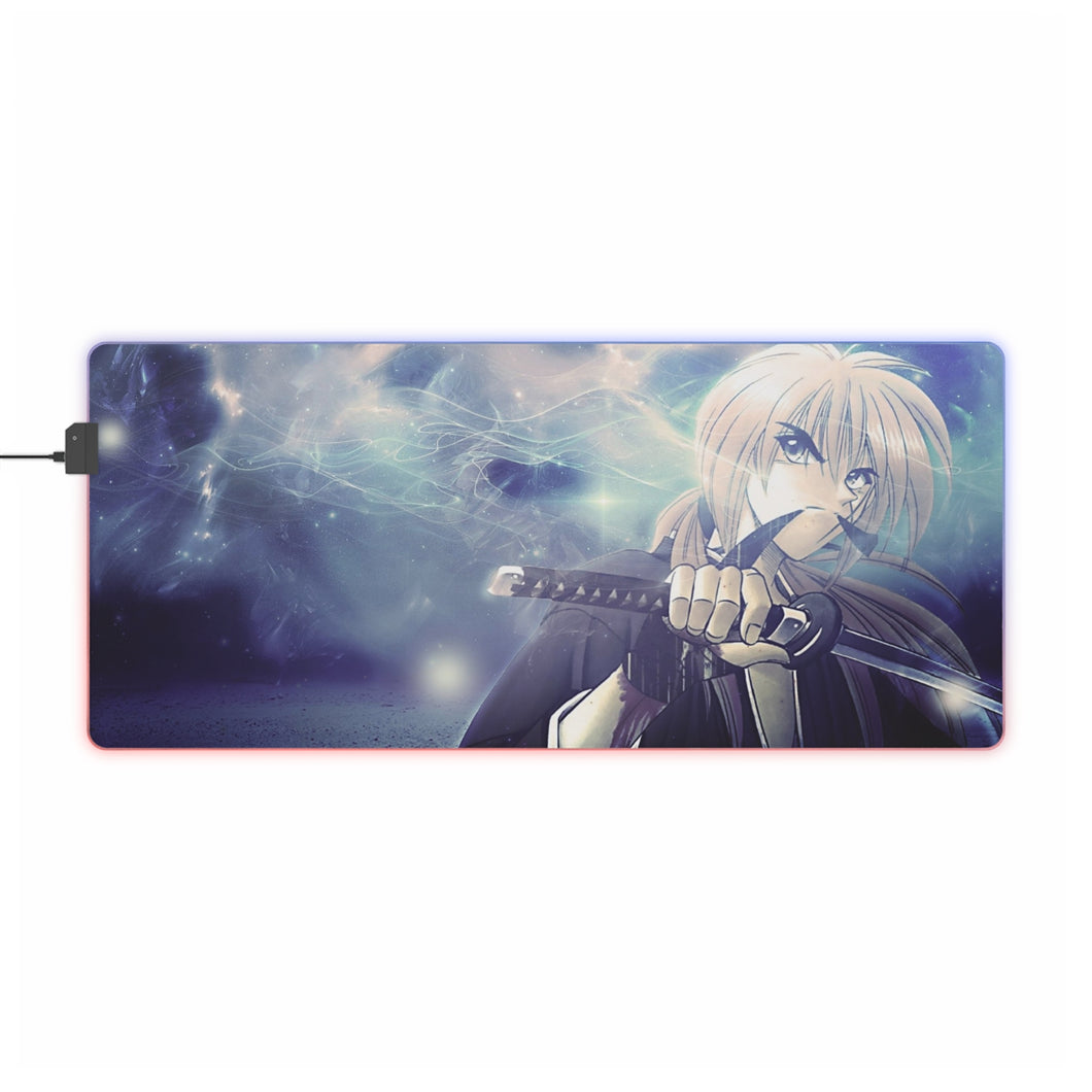 Anime Rurouni Kenshin RGB LED Mouse Pad (Desk Mat)