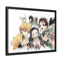 Load image into Gallery viewer, Demon Slayer: Kimetsu no Yaiba Canvas Framed Art Print
