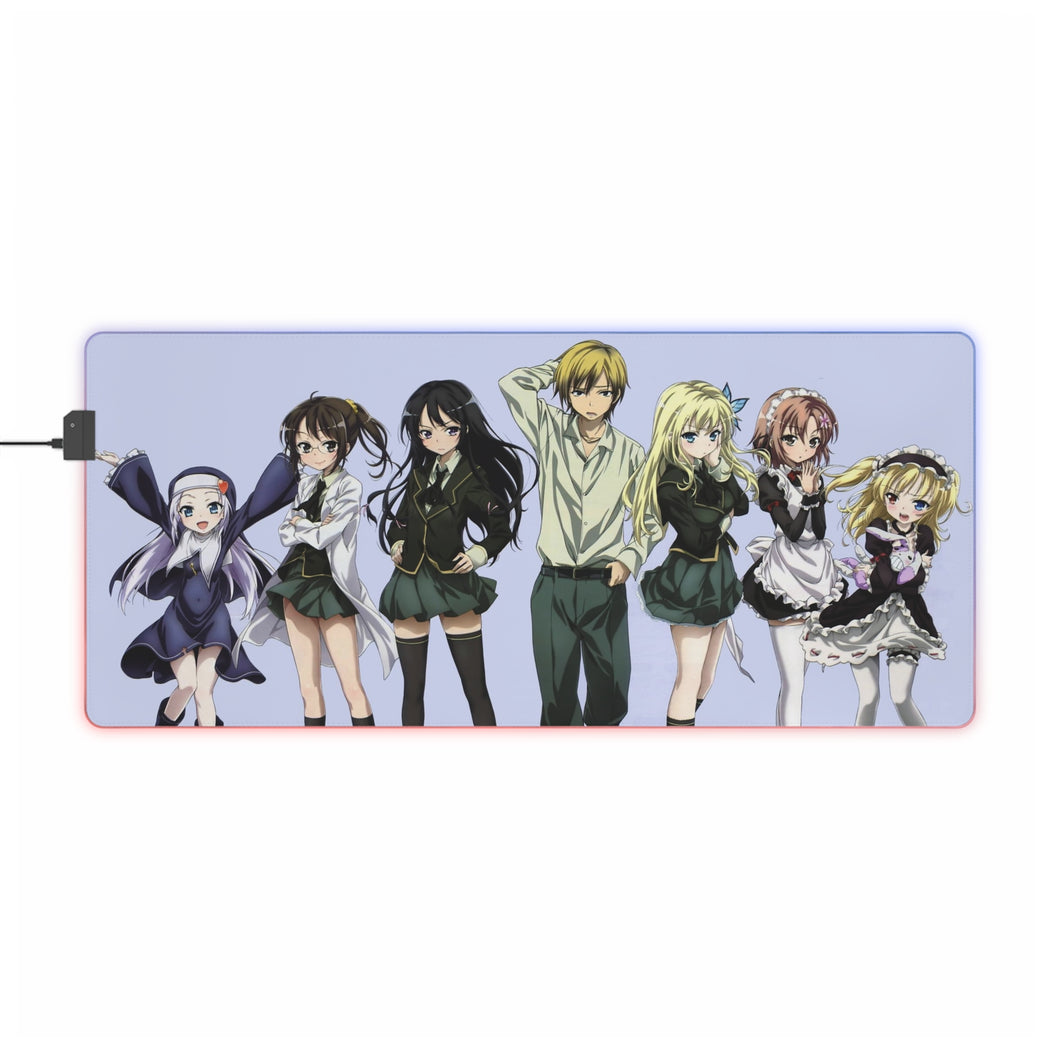 Boku Wa Tomodachi Ga Sukunai RGB LED Mouse Pad (Desk Mat)
