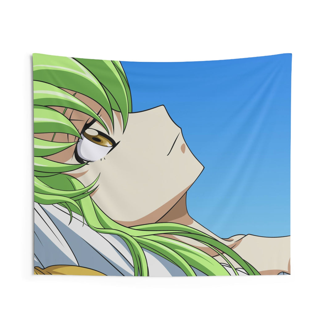 C.C. (Code Geass) Indoor Wall Tapestry