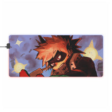 Load image into Gallery viewer, My Hero Academia Katsuki Bakugou RGB LED Mouse Pad (Desk Mat)
