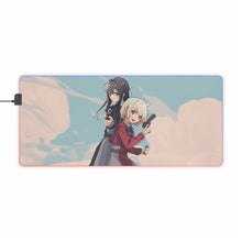 Load image into Gallery viewer, Lycoris Recoil Takina Inoue, Chisato Nishikigi RGB LED Mouse Pad (Desk Mat)
