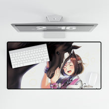 Load image into Gallery viewer, Anime Uma Musume: Pretty Der Mouse Pad (Desk Mat)
