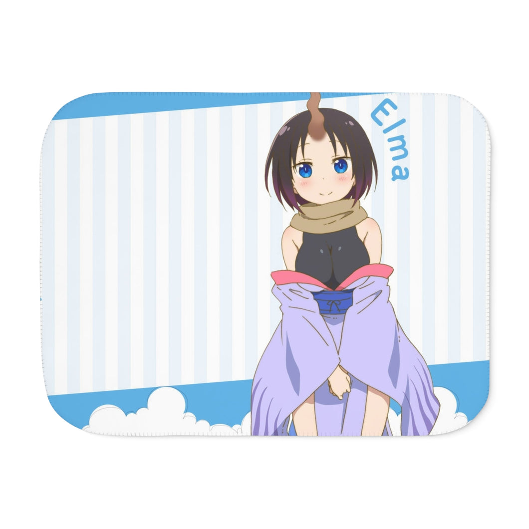 Miss Kobayashi's Dragon Maid Sherpa Blanket