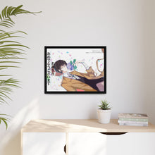 Load image into Gallery viewer, Bungou Stray Dogs Osamu Dazai Canvas Framed Art Print
