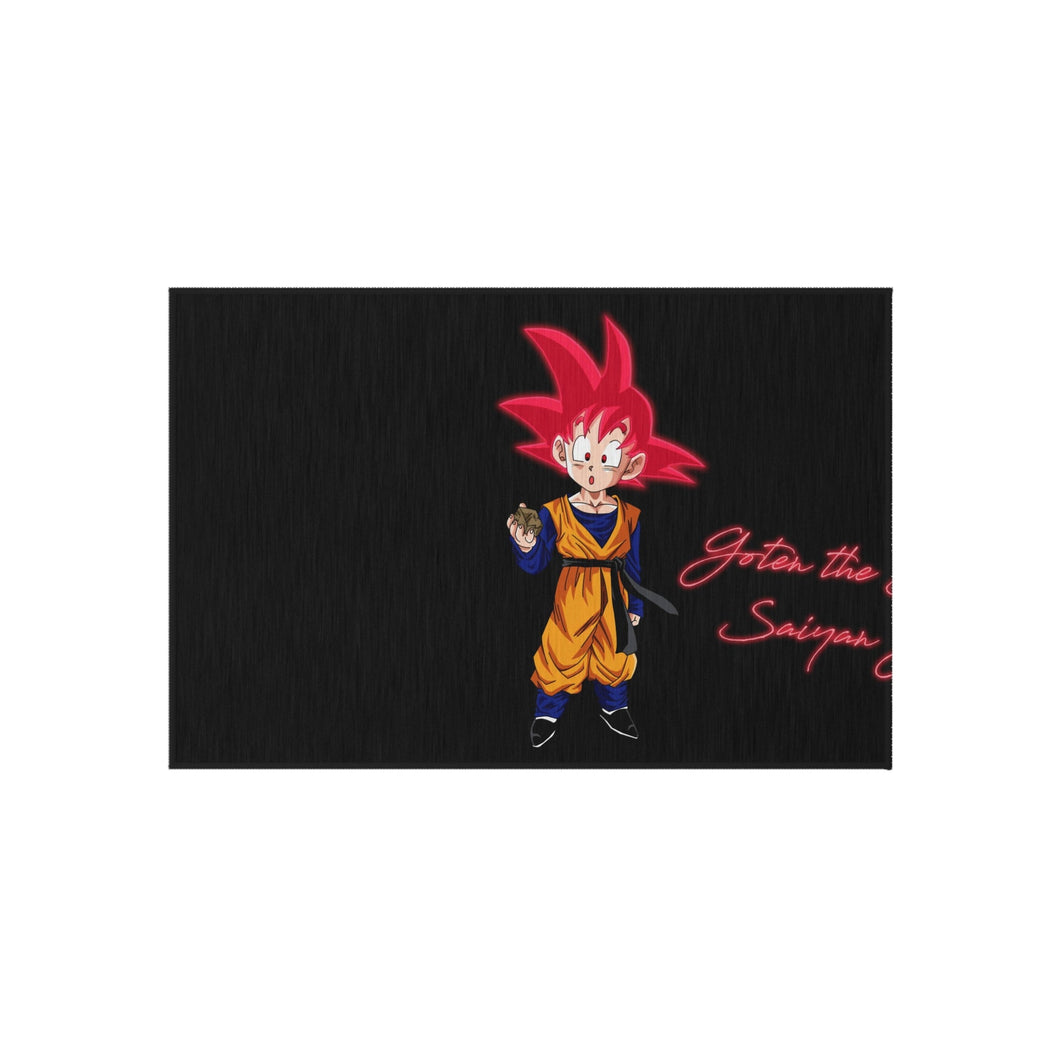 Goten the Super Saiyan God Rug