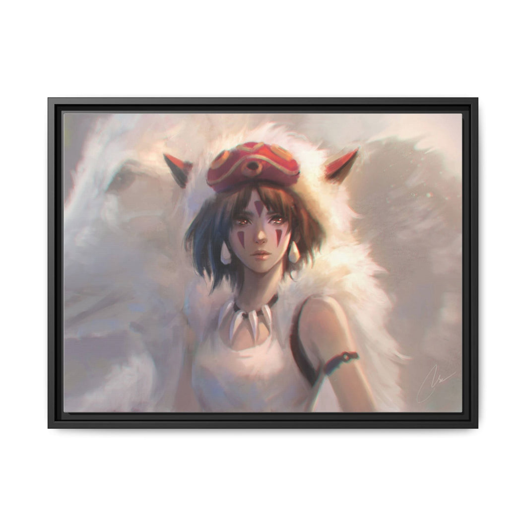 Princess Mononoke Canvas Framed Art Print