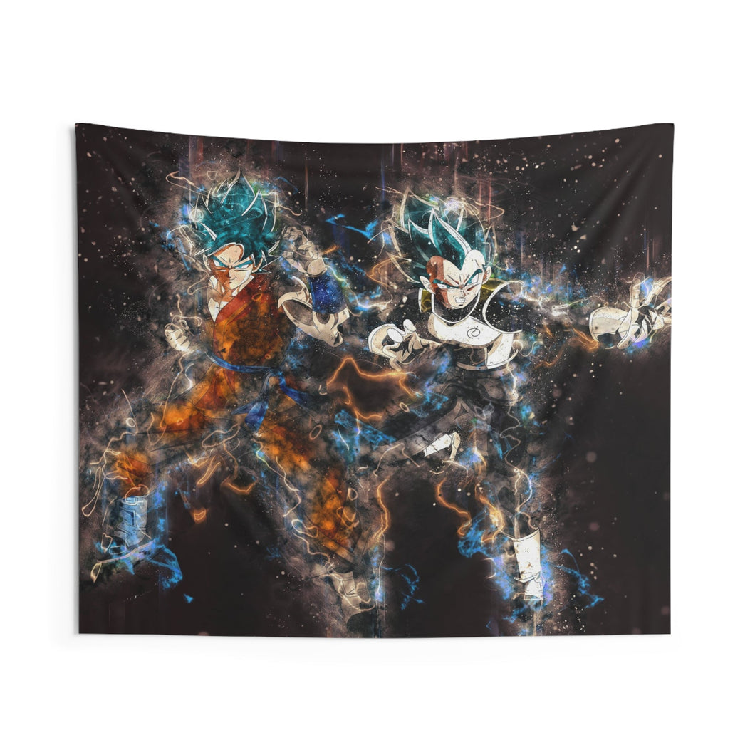 Super Sayan God Fury Indoor Wall Tapestry