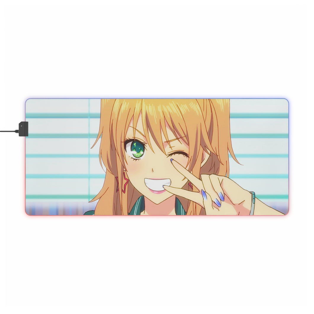 Yuzu Aihara RGB LED Mouse Pad (Desk Mat)
