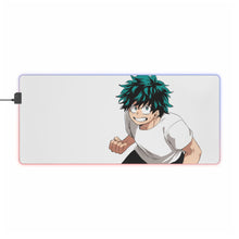 Load image into Gallery viewer, My Hero Academia Izuku Midoriya RGB LED Mouse Pad (Desk Mat)
