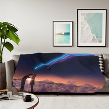 Load image into Gallery viewer, Your Name. Sherpa Blanket
