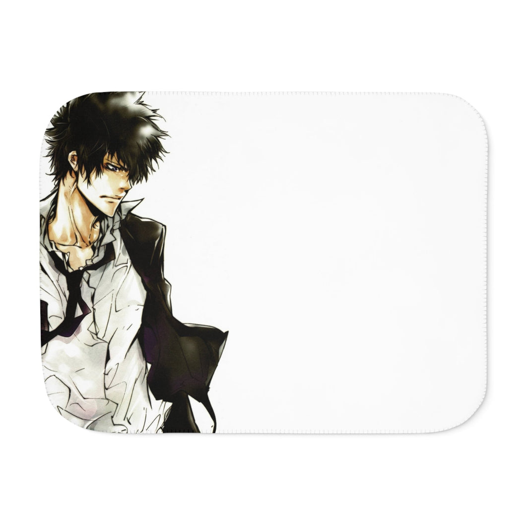 Shinya Kogami Serious Sherpa Blanket