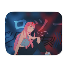 Load image into Gallery viewer, Darling in the FranXX - Zero Two Sherpa Blanket
