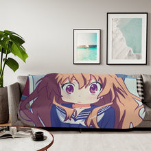 Load image into Gallery viewer, Toradora! Sherpa Blanket
