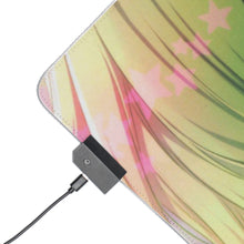 Load image into Gallery viewer, Glass Heart Princess RGB LED Mouse Pad (Desk Mat)
