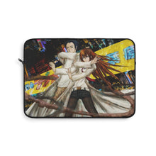Load image into Gallery viewer, Makise Kurisu &amp; Rintaro Okabe Laptop Sleeve
