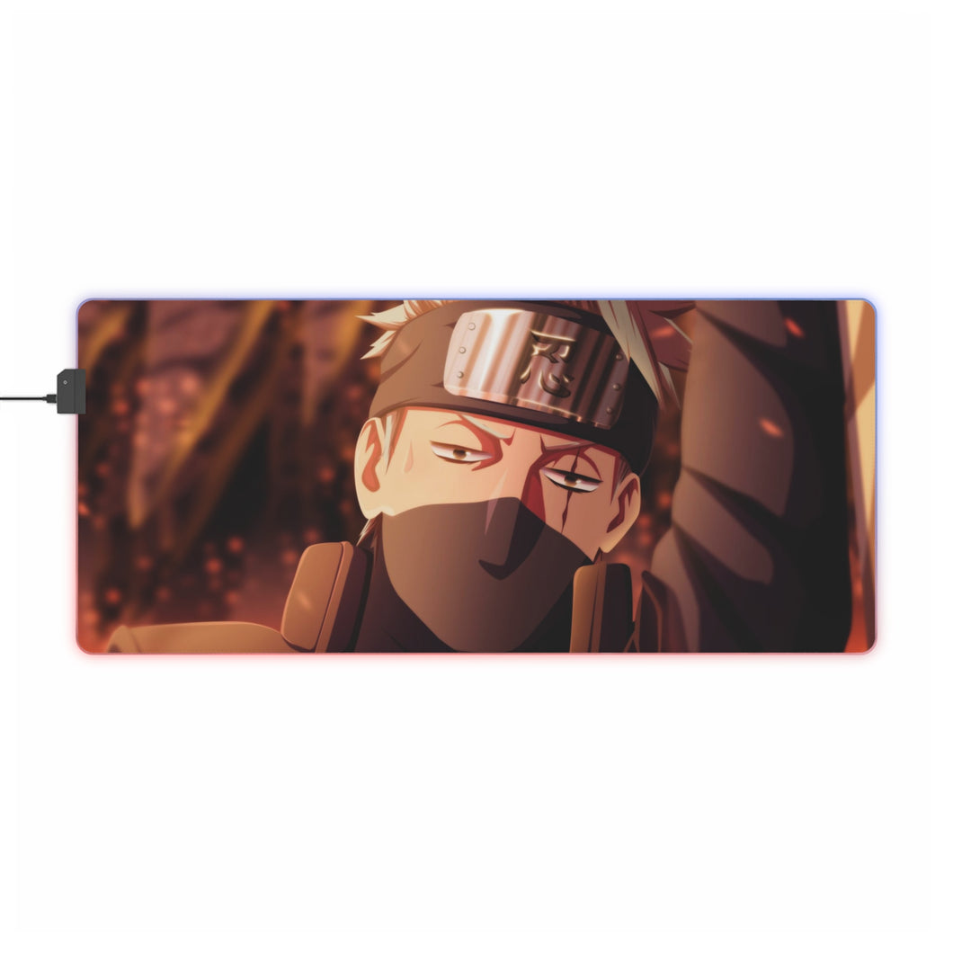 Kakashi Hatake RGB LED Mouse Pad (Desk Mat)