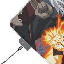 Load image into Gallery viewer, Naruto,Sasuke,Obito,Madara and Hashirama RGB LED Mouse Pad (Desk Mat)
