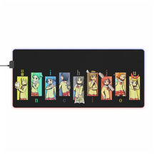 Load image into Gallery viewer, Nichijō RGB LED Mouse Pad (Desk Mat)
