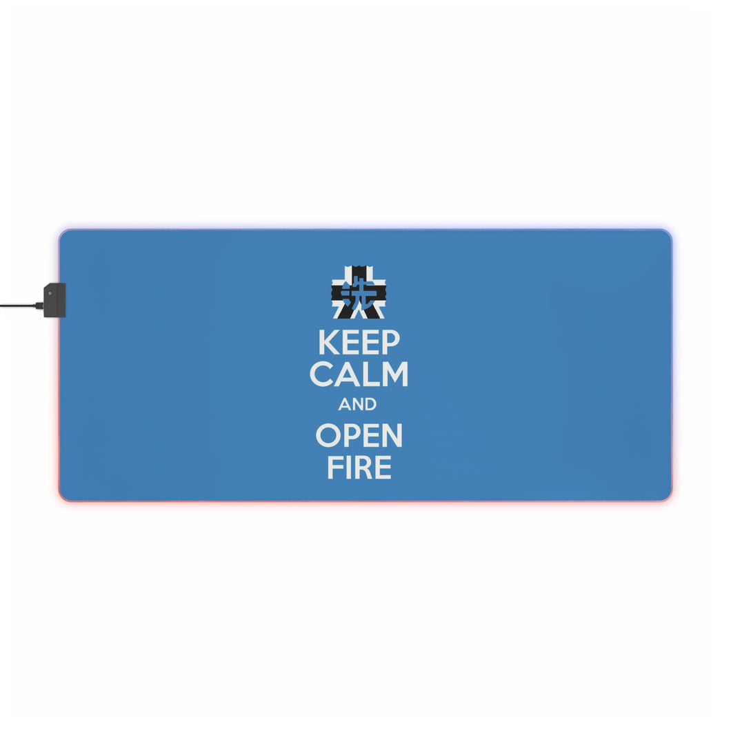 Girls und Panzer RGB LED Mouse Pad (Desk Mat)