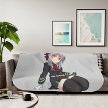 Load image into Gallery viewer, Anime Seraph of the End Sherpa Blanket
