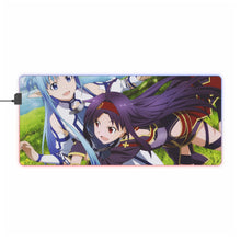 Load image into Gallery viewer, Sword Art Online II RGB LED Mouse Pad (Desk Mat)
