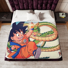 Load image into Gallery viewer, Anime Dragon Ball Sherpa Blanket

