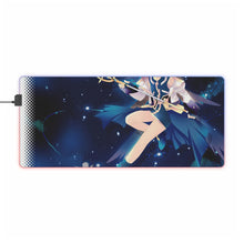 Load image into Gallery viewer, Magical Girl Lyrical Nanoha RGB LED Mouse Pad (Desk Mat)

