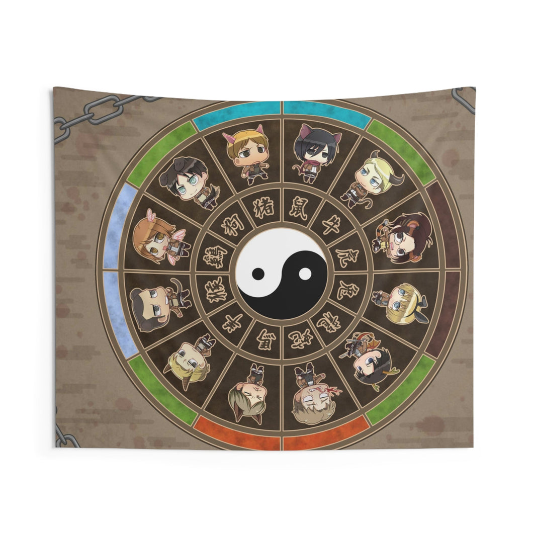 Anime Attack On Titan Indoor Wall Tapestry