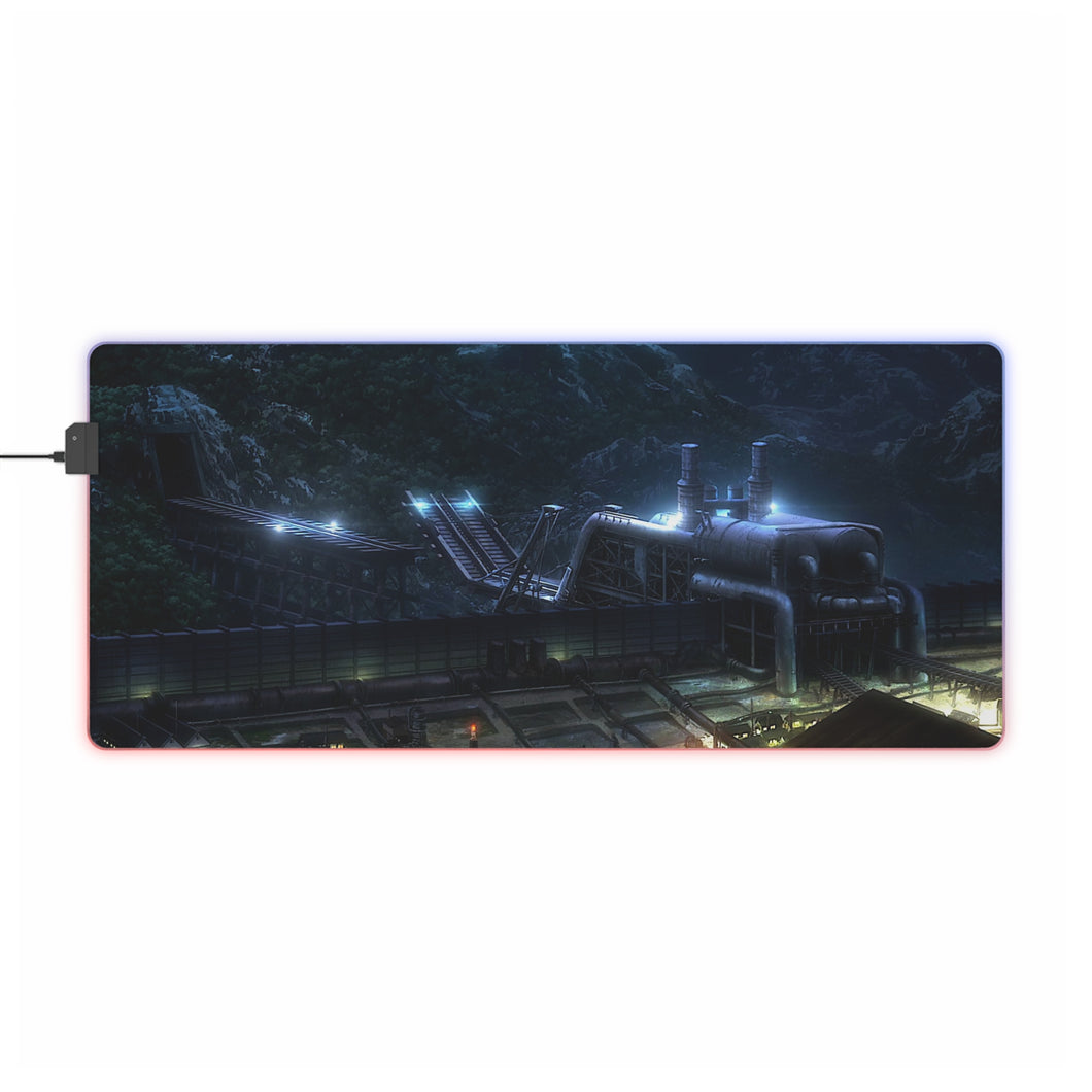 Trainfort Station RGB LED Mouse Pad (Desk Mat)