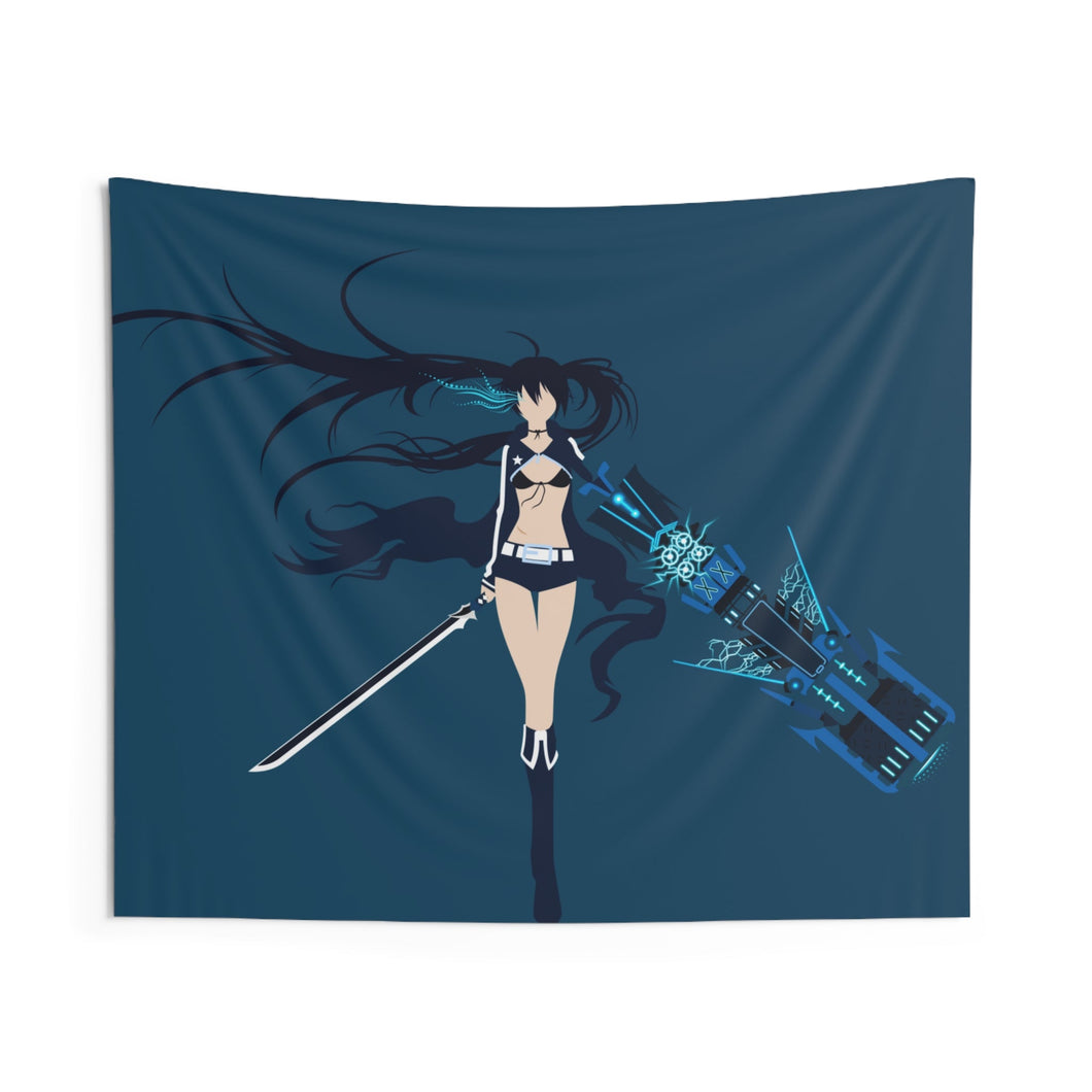 Black Rock Shooter Indoor Wall Tapestry