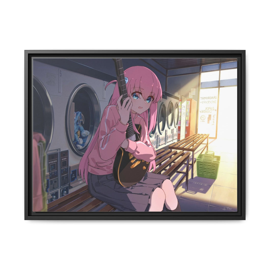 Hitori Gotou Canvas Framed Art Print