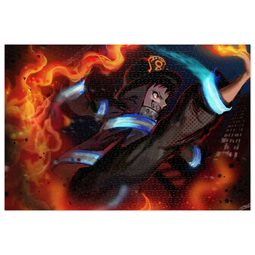 Fire Force Shinra Kusakabe Jigsaw Puzzle
