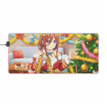 Load image into Gallery viewer, Miku Nakano Christmas RGB LED Mouse Pad (Desk Mat)
