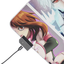 Load image into Gallery viewer, Ochaco / Todoroki / Midoriya / Bakugo RGB LED Mouse Pad (Desk Mat)
