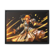 Fate/Stay Night Canvas Framed Art Print