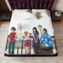 Load image into Gallery viewer, Anohana Sherpa Blanket
