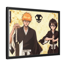 Load image into Gallery viewer, Bleach Ichigo Kurosaki, Rukia Kuchiki Canvas Framed Art Print

