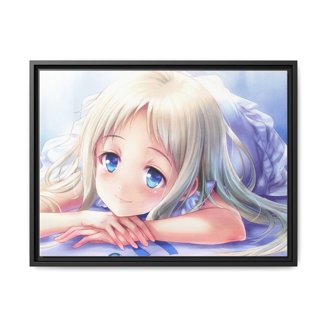 Anohana Canvas Framed Art Print
