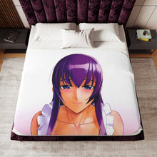 Load image into Gallery viewer, Highschool Of The Dead Sherpa Blanket
