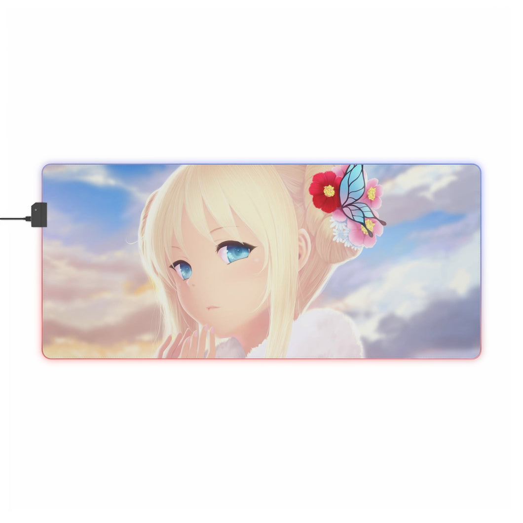 Boku Wa Tomodachi Ga Sukunai Sena Kashiwazaki RGB LED Mouse Pad (Desk Mat)