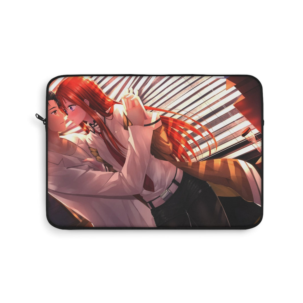 Makise Kurisu & Rintaro Okabe Laptop Sleeve