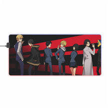 Load image into Gallery viewer, Durarara!! Izaya Orihara, Shizuo Heiwajima, Celty Sturluson, Masaomi Kida, Anri Sonohara RGB LED Mouse Pad (Desk Mat)
