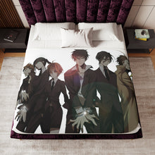 Load image into Gallery viewer, Psycho- Pass Main Members Sherpa Blanket
