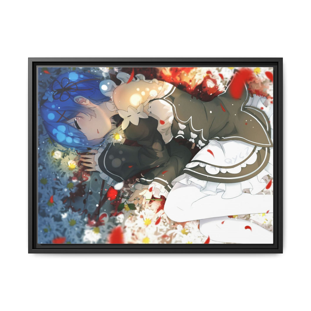 Anime Re:ZERO -Starting Life in Another World- Canvas Framed Art Print