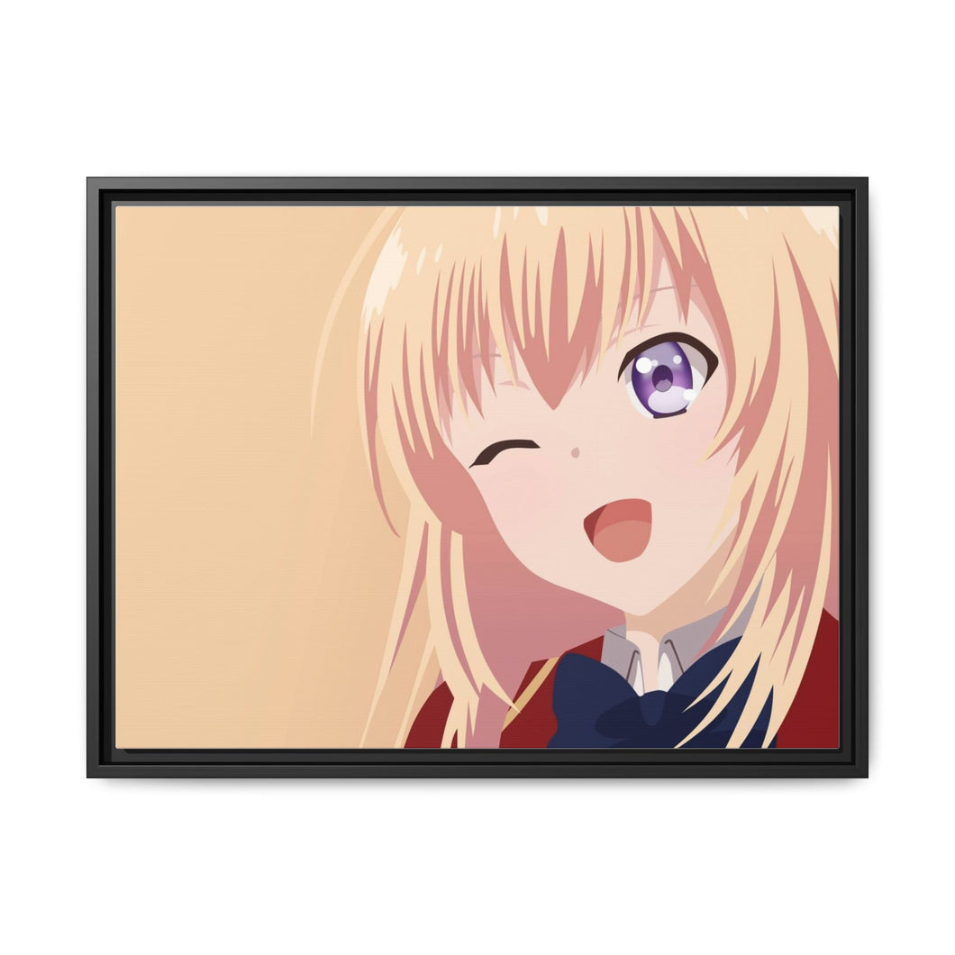 Honami Ichinose Canvas Framed Art Print