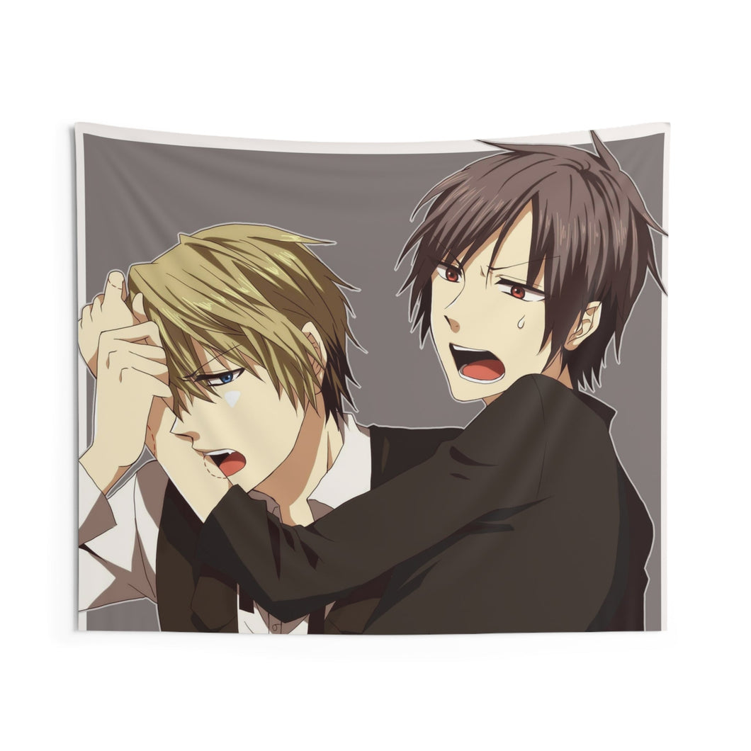 Durarara!! Izaya Orihara, Shizuo Heiwajima Indoor Wall Tapestry
